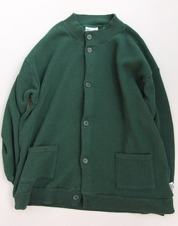 GYMMASTER ”LG Pique Cardigan GREEN MIX”230925