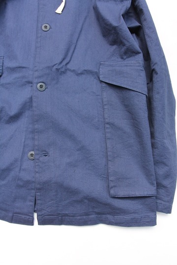 GYMMASTER ”Monster Pocket Harf Coat NAVY”231020 (3)