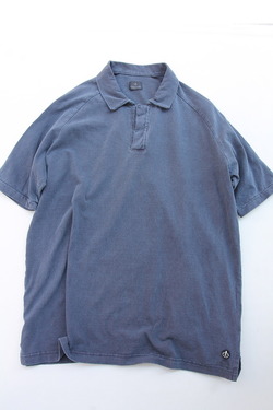 CANDIDUM ”Cotton Jersey Raglan SS Polo NAVY” 230516