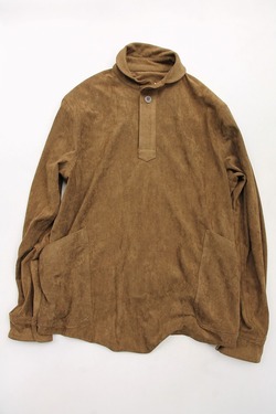 Arbre ”Fake Suede LS PO Shirt OLIVE” 2308026