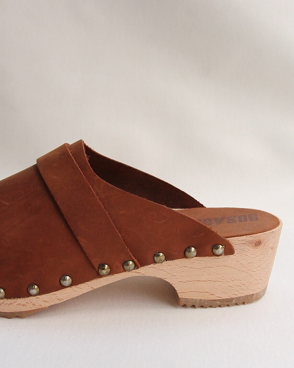 BOSABO ”Nubuck Clogs BROWN”250616 (7)