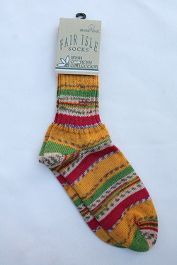 GRANGE CRAFT ”Fair Isle Socks No 6” (2)