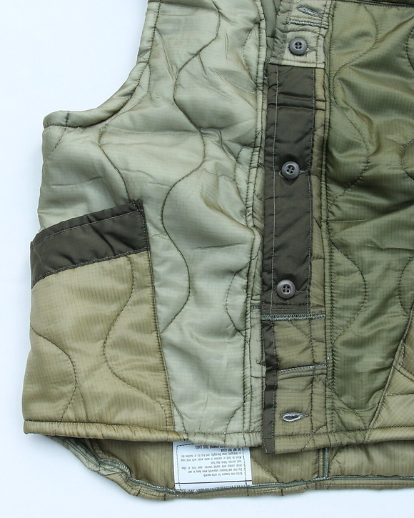 Oddment ”Quilting Vest OLIVE”251121 (3)