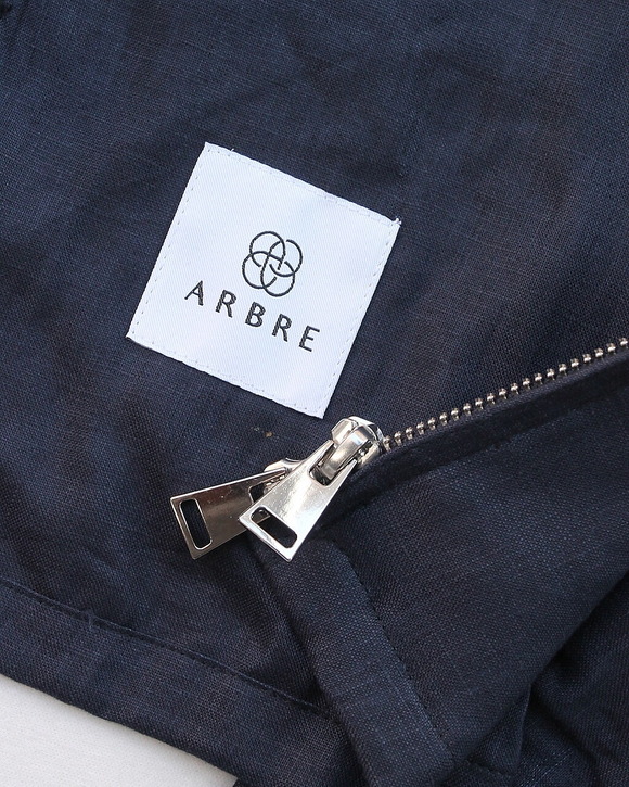 Arbre ”Linen Drizzler Jacket NAVY”250404 (5)
