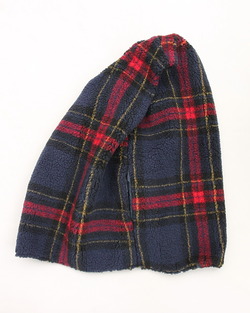 NOUN ”Vest Check RED X NAVY”250127 (4)