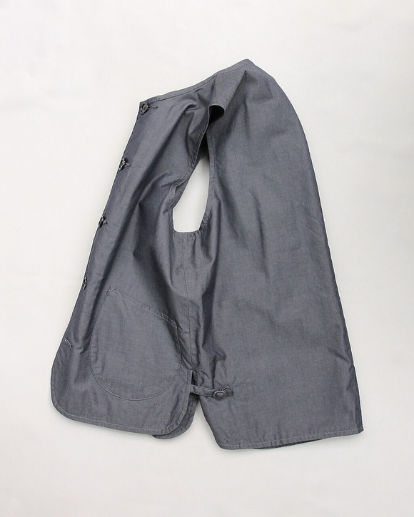 ARAN ”Vest Dungaree CHARCOAL” (4)