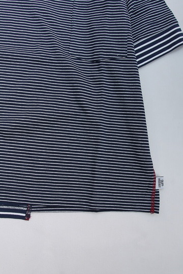GYMMASTER ”Swichover Border T NAVY”240517 (3)