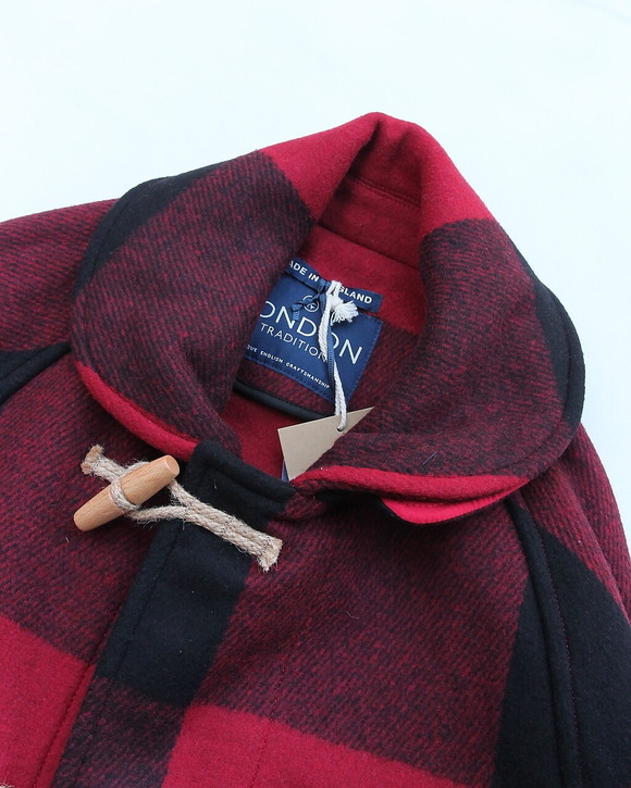 LONDON TRADITION ”Shawl Jacket CHECK”251119 (2)