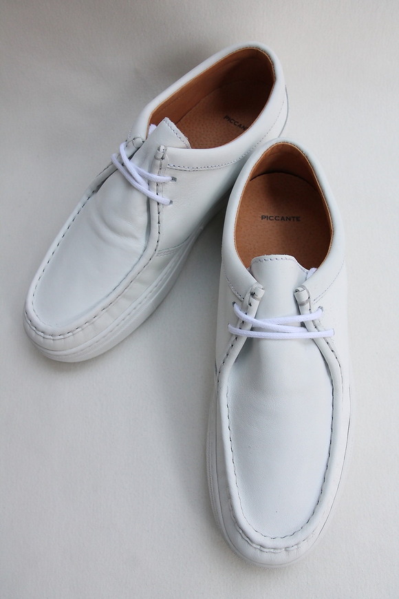 PICCANTE ”U Tip Shoe WHITE”3