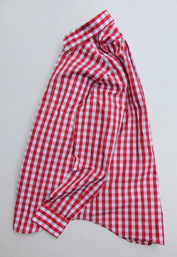 Harriss Big Gingham LS BD RED (2)