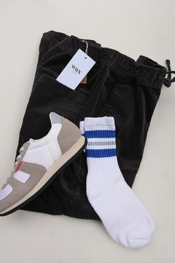 Sprint Line ”Crew Socks BLUE X GREY”