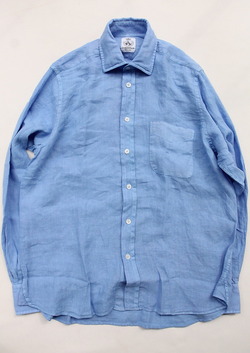 CORDINGS ”VINTAGE Linen Shirt CORNFLOWER”
