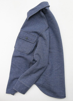 Chums Sweat CPO Shirt H NAVY (3)
