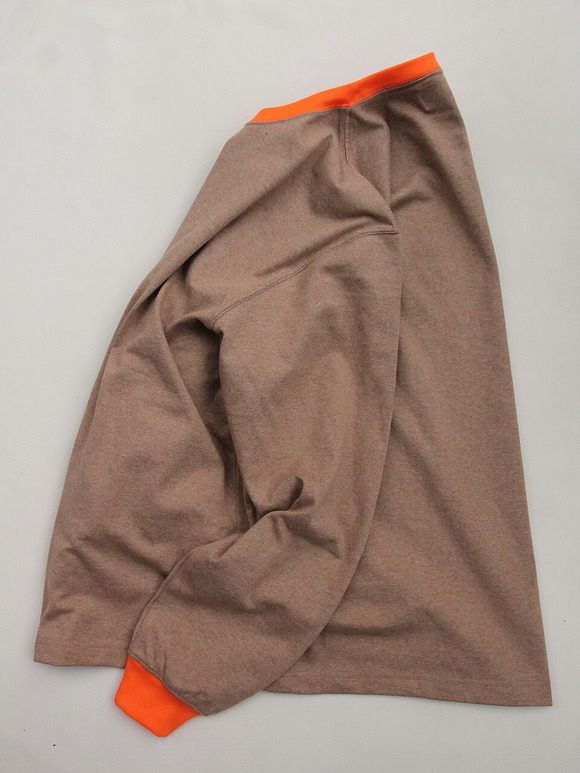 Soglia ”Open End LS Tee BROWN HEATHER” (5)