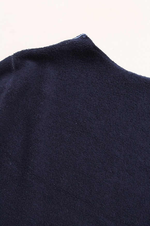 Goodon ”Cut Off Fleece NAVY”241005 (6)