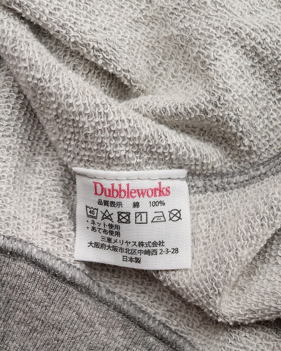Dubbleworks ”252 HS Sweat H GRAY”250624 (5)