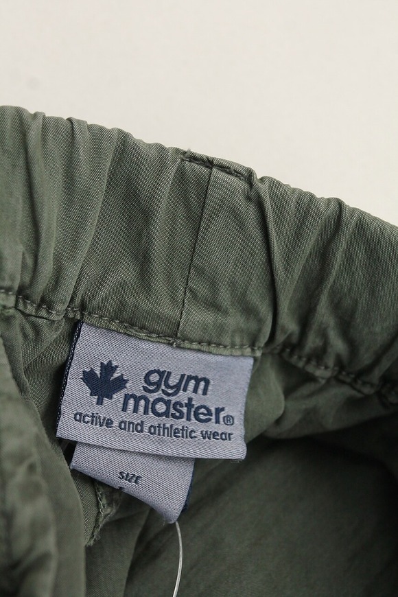 GYMMASTER ”Pigment Baker Shorts OLIVE” (6)