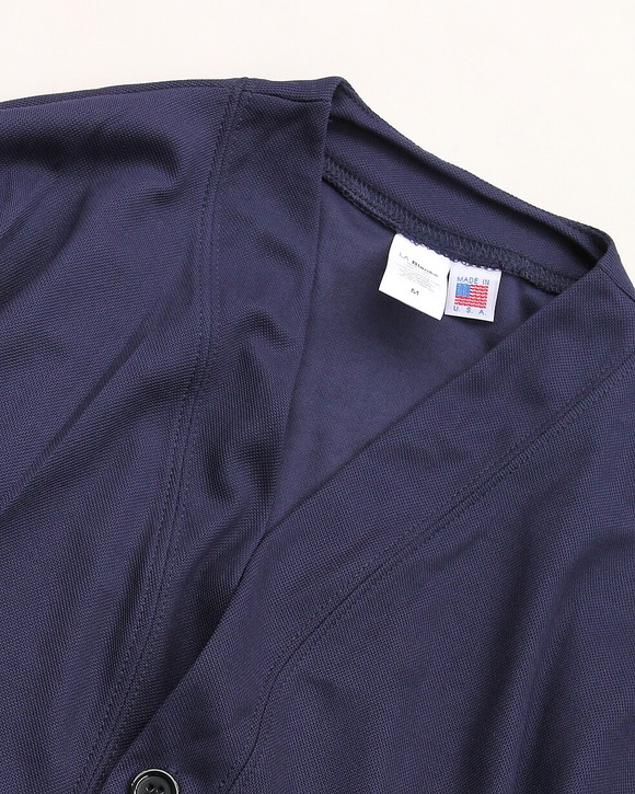LA Blanks ”Pique Cardigan Lined NAVY”250422 (2)
