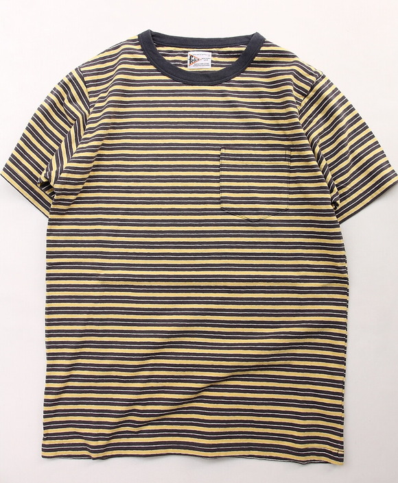Felco ”Crew PO T Summer Stripe CHARCOAL NAVY”