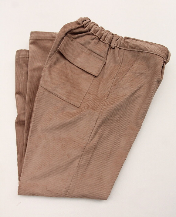 Au Brai Chic BRITAIN ”Corduroy Work Trouser BEIGE”210919
