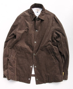 Sunlight Believer ”Corduroy Coach Jacket OLIVE”231019