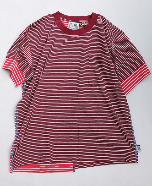 GYMMASTER ”Swichover Border T RED”240517