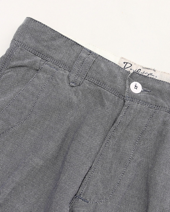 Perfection ”Birdseye Oxford Shorts NAVY”250607 (2)