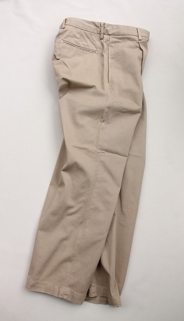 RM ”1 Tuck Wide Pants Dragon Twill BEIGE” 230216 (9)