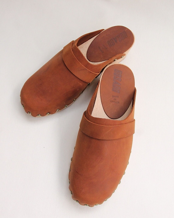 BOSABO ”Nubuck Clogs BROWN”250616 (3)