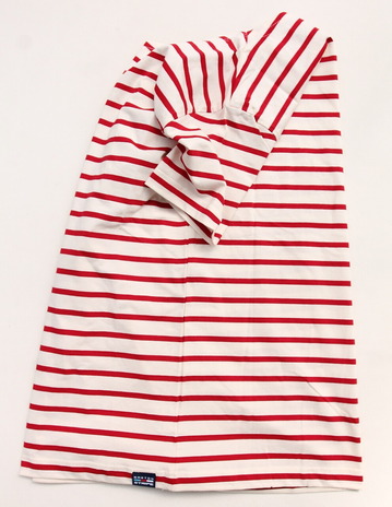 BRETON STRIPE ”Unisex T Shirts NATURAL BORDEAUX” ” (4)