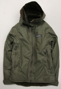 BUFFALO Belay Jacket with DP Hood OLIVE GREEN (7)
