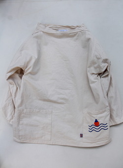 NEWLYN Smock ”Drill EM NATURAL” 230303