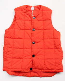 NOUN ”Quilt Vest Cotton ORANGE”251110