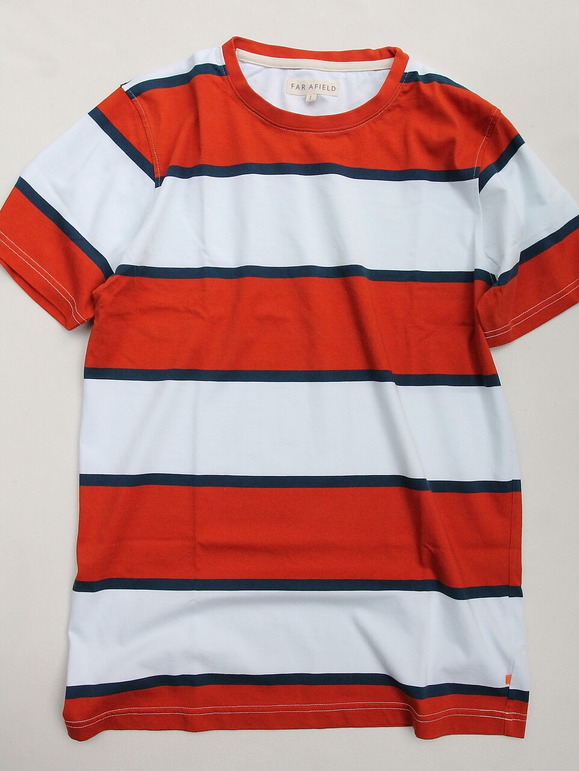 FAR AFIELD Dos Stripe T Shirts
