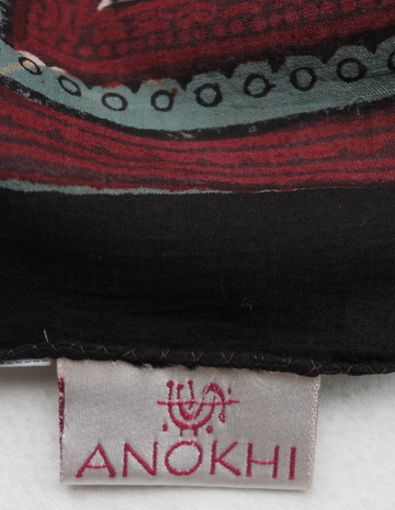 ANOKHI Scarves 30X30 JAPANESE STRIPE (4)