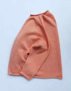 TOM SIMPSON ”Curled Boxy PO Lambs Wool ORANGE”231101 (4)