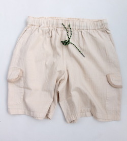 GYMMASTER ”Ripstop Pigment shorts WHITE”240517