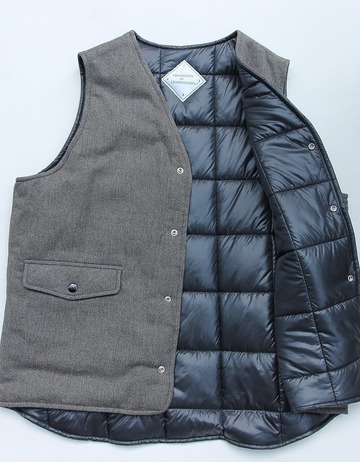 NOUN ”MAIN Vest Solid GRAY”231027 (5)