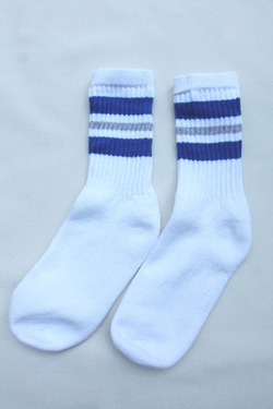 Sprint Line ”Crew Socks BLUE X GREY” (3)
