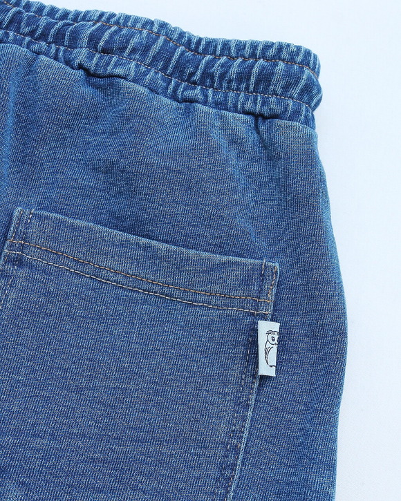 GYMMASTER ”11Oz INDIGO Sweat Skirt BLUE”251008 (6)