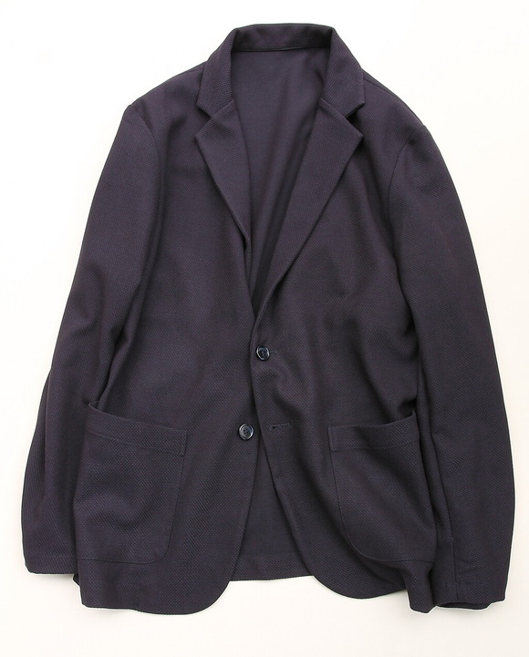 Arbre ”St Honeycomb Regular Fit Easy Jacket NAVY”240910