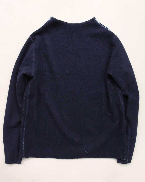 Goodon ”Cut Off Fleece NAVY”241005 (5)