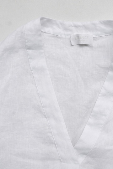 ESSENCE Ottodame ”Linen V Blouse BRANCO” (3)