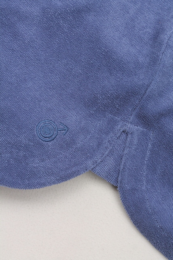 Less garcons faciles ”Organic terry cotton Shirt NIGHT SHADOW”