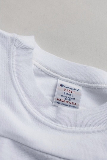 CHAMPION ”T1011 Football Tee WHITE” 2