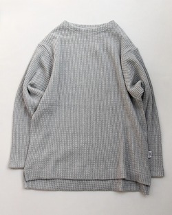 GYMMASTER ”12 Oz HV Waffle Guernsey Neck GRAY”251001