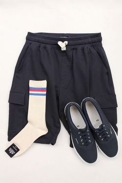 HALISON ”Organic Prep Crew Socks RED”