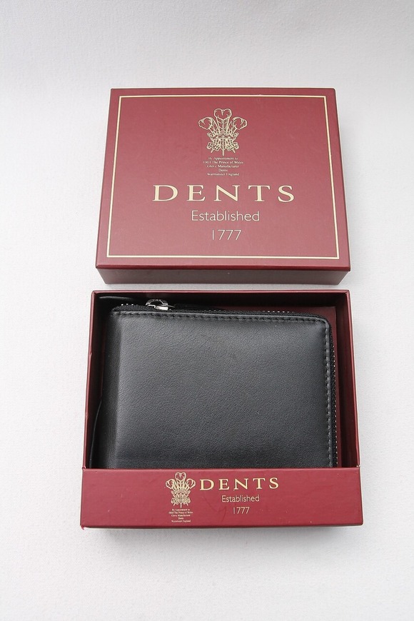DENTS ”AVON Smooth NAPPA Leather BLACK”2311045