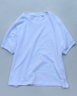 VEATI ”CN Rib Tee WHITE”260222
