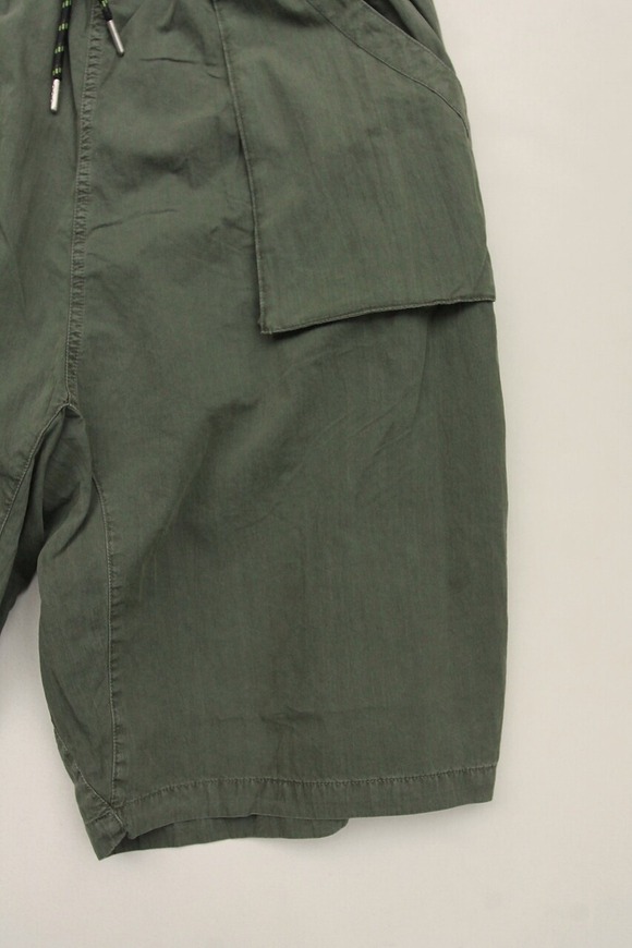 GYMMASTER ”Pigment Baker Shorts OLIVE” (3)